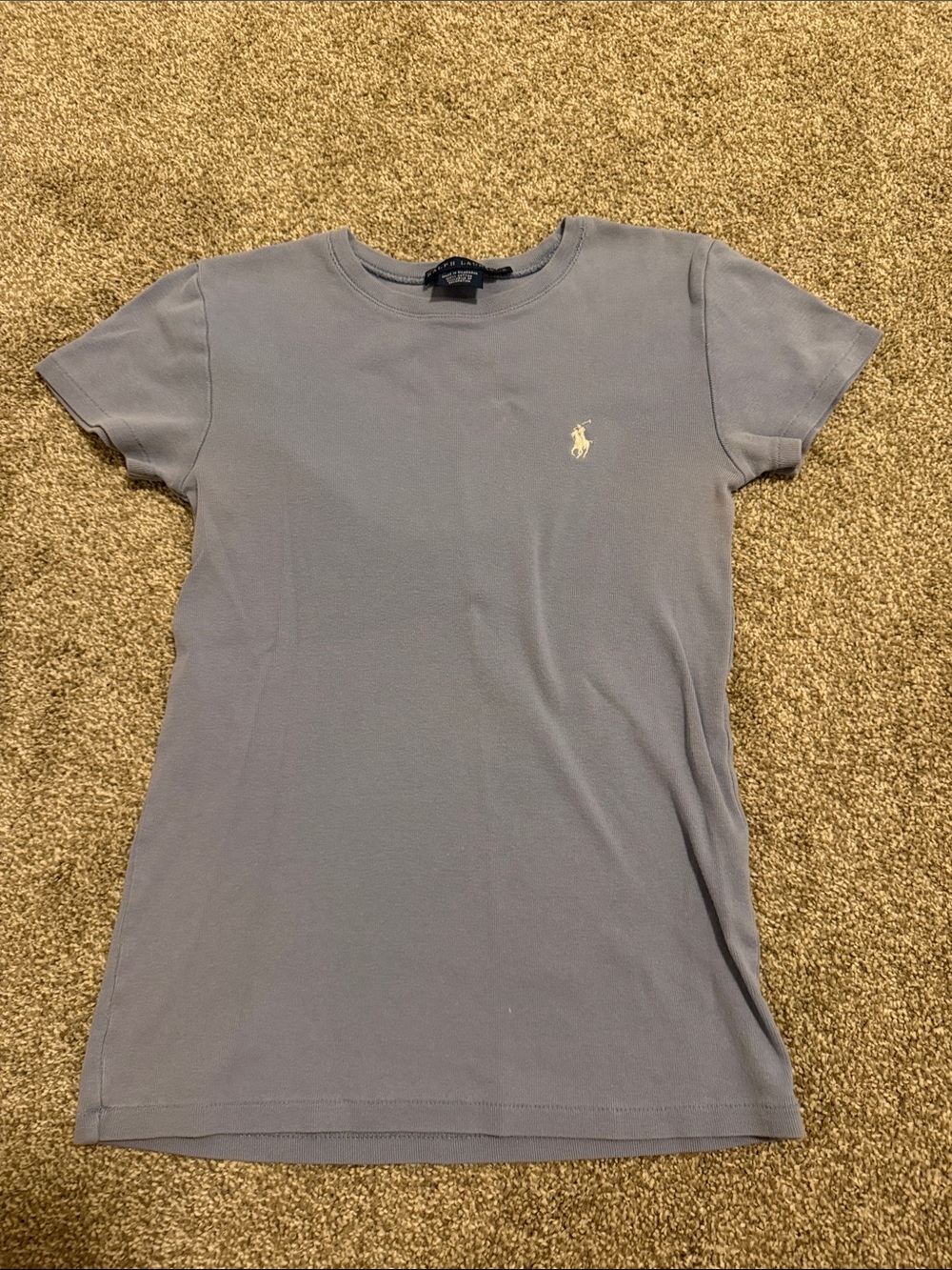 Ralph Lauren Short Sleeve Tee in Slate Blue